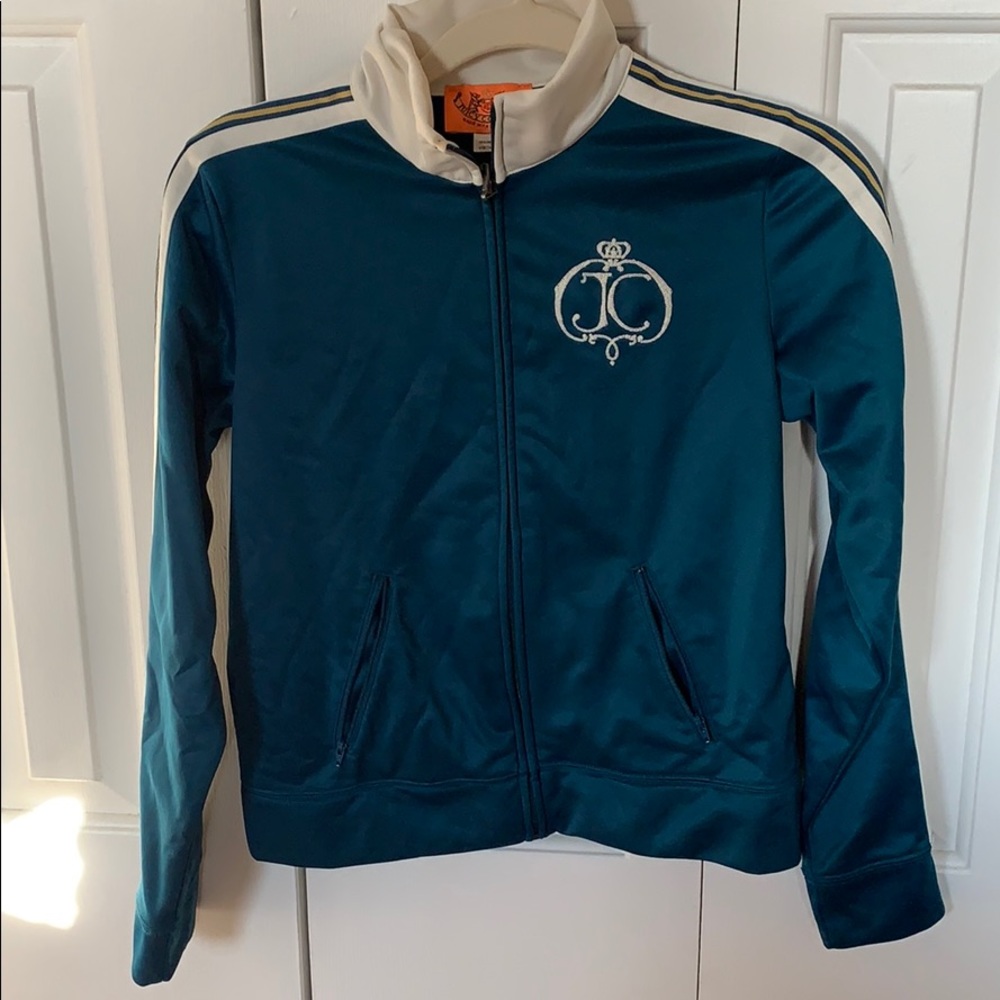 Turquoise Juicy Couture Track Jacket